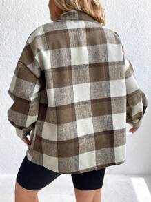 Flirla 大碼外套 - 彩色 - 查看 3