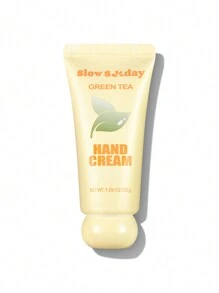 Slow Sunday 绿茶护手霜，香氛，适用于干燥双手，护手霜，保湿，舒缓肌肤，深层滋养，旅行装，蕴含多种植物油，天然保湿，适合夏季，Y2K 风格，派对理想之选 - 綠色 - 查看 7
