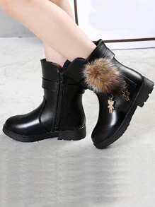 Botas de niños - Negro - Ver 2