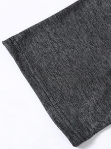 Manfinity Fitness 男士素色運動POLO衫 - 灰色 - 查看 4