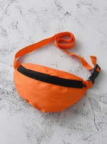 Tween Boy Flap Pocket Hooded Coat & Bag - Brown - View 3