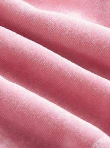 SHEIN MOD 肩上打結吊帶上衣 - 粉色 - 查看 3