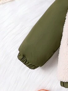 Đứa bé trai Hai âm Túi có nắp Áo Teddy Jackets - Nhiều màu - Xem 5