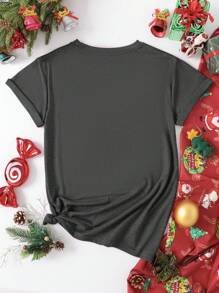 INAWLY Slogan Graphic Tee