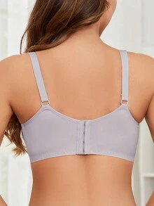 SHEIN Maternity Nursing Bra For Mother - Mauve Purple - View 5