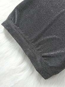 SHEIN 女童（小）衛衣 - 銀色 - 查看 3