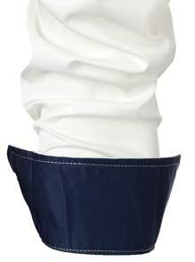 Men Contrast Trim Button Up Shirt - White - View 6