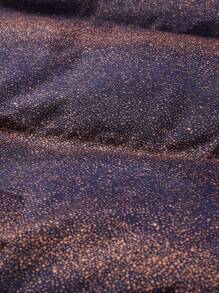 Manfinity Homme 1pc Loose Fit Men's All Over Printed Hooded Padded Coat - Multicolor - View 8