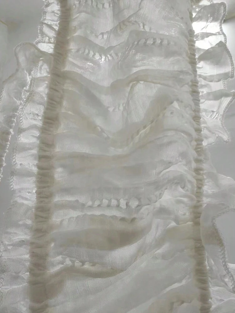 Ruffle Trim Top & Skirt