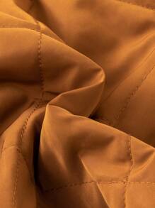 男嬰1入組翻蓋口袋前拉鍊飛行員夾克 - 棕色 - 查看 5