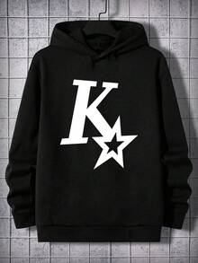 男士運動衫 - 黑色 - 查看 4