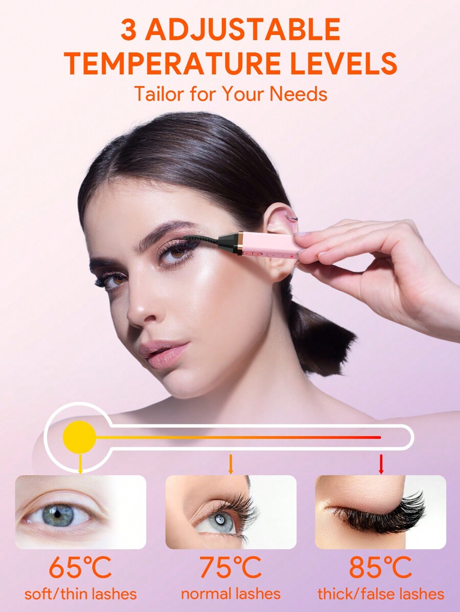 JMMO Heated Eyelash Curler,Electric Eyelash Ironing