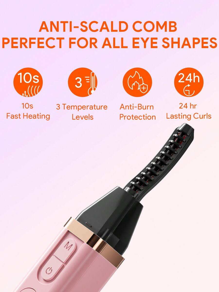 JMMO Heated Eyelash Curler,Electric Eyelash Ironing