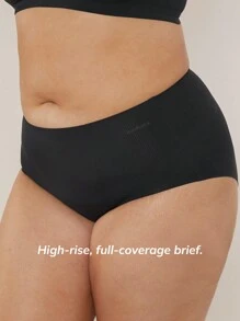 LUVLETTE Plus Dream Curve 2ndSkin Shapewear Tummy Control High-Rise No-Show Shorts,Women Underwear