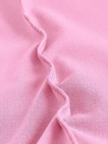 SHEIN MOD Summer Going Out Pink Women's Draped Front Ruffle Hem Halter Neck Backless Dress,Pastel Dresses For Women