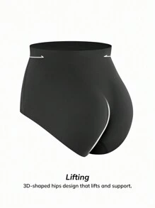 LUVLETTE Plus Dream Curve 2ndSkin Shapewear Tummy Control High-Rise No-Show Shorts,Women Underwear