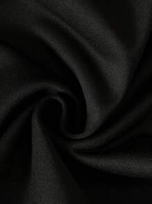 SHEIN Young Boy Letter Graphic Colorblock Hooded Sweatshirt & Sweatpants - Multicolor - View 5