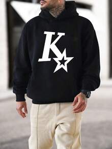 男士運動衫 - 黑色 - 查看 1