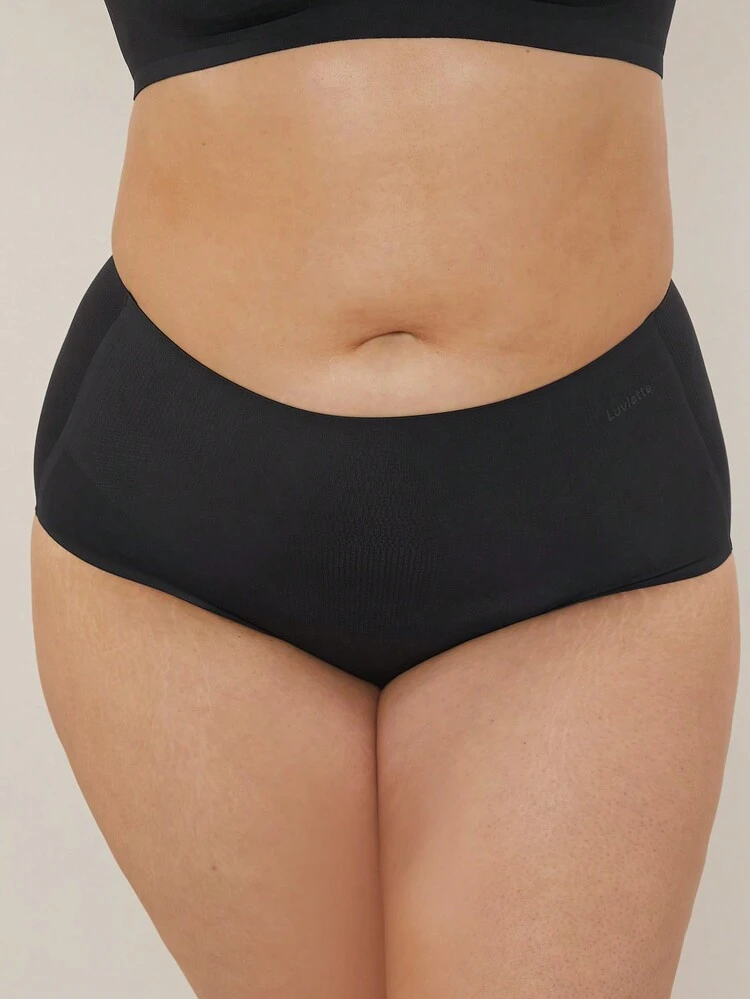 Pantalones cortos moldeadores de control de barriga de tiro alto sin costuras de la línea Plus Dream Curve 2ndSkin, ropa interior para mujer