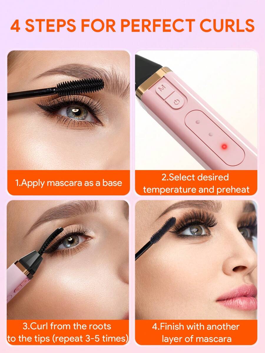 JMMO Heated Eyelash Curler,Electric Eyelash Ironing