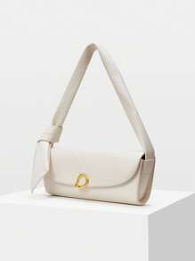MOTF PREMIUM KNOT HANDLE HANDBAG - White - View 3