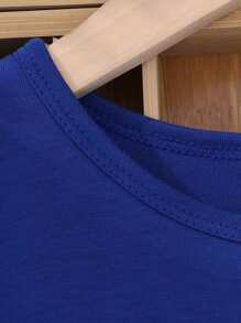 SHEIN Young Girl Floral Print Ruffle Trim Belted Dress,Holiday,Summer,Travel - Multicolor - View 3