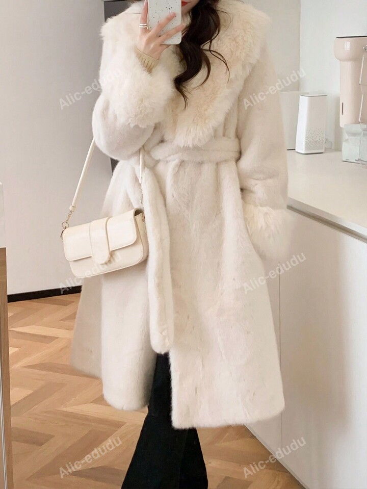 shein ファーコート レディース ファーコート | ファッション レディース ファー