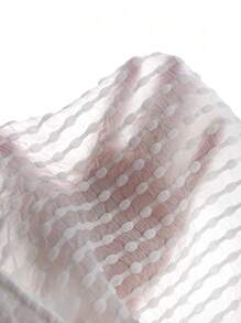 SHEIN Vintaside Kids Baby Girl Solid Cami Top & Shorts & Button Up Shirt - White - View 9