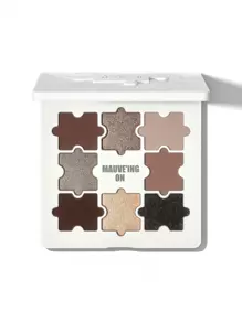 SHEGLAM Jazy Jigsaw 眼影盤-Mauve'Ing On 9 色閃光霧面眼影盤金屬均勻著色光滑可混合眼影眼影 品牌 美容 化妝 化妝品 適合女性與女孩 完美搭配夏季春季 Y2K 時尚 流行 生日 母親節禮物 假期 派對準備就緒 最佳顏色 - Mauve'ing On - 查看 7