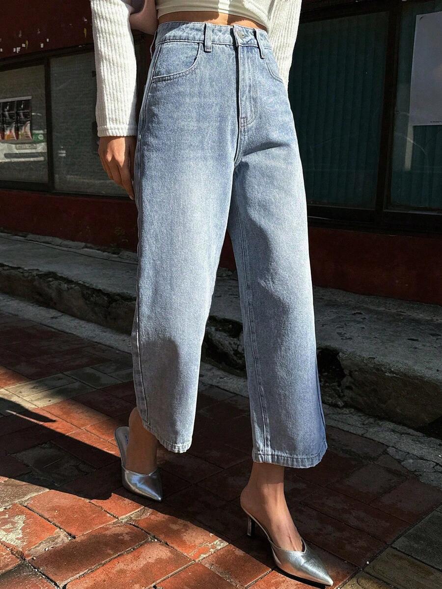 DAZY Cao eo Quần skinny Quần jean - Rửa nhẹ - Xem 1