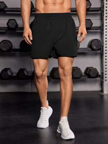 Manfinity Sport Corelite Men 1pc Solid Sports Shorts