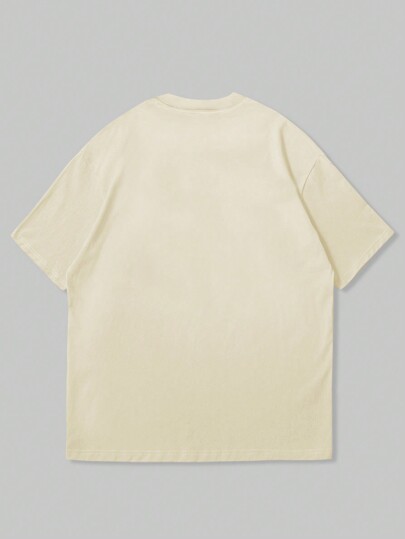 Street Life Guys Cartoon & Slogan Graphic Tee