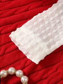 SHEIN Vintaside Kids Baby Girl Solid Cami Top & Shorts & Button Up Shirt - White - View 3