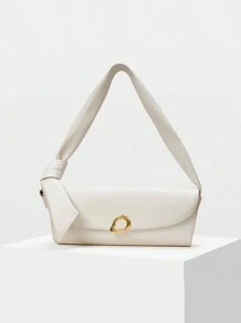MOTF PREMIUM KNOT HANDLE HANDBAG - White - View 2