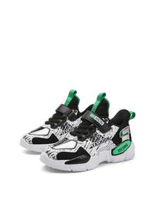 Trẻ em Mùa Thu Và Mùa Đông Máy móc Phong cách Thể thao Giản dị Giày dép - Nhiều màu - Xem 5