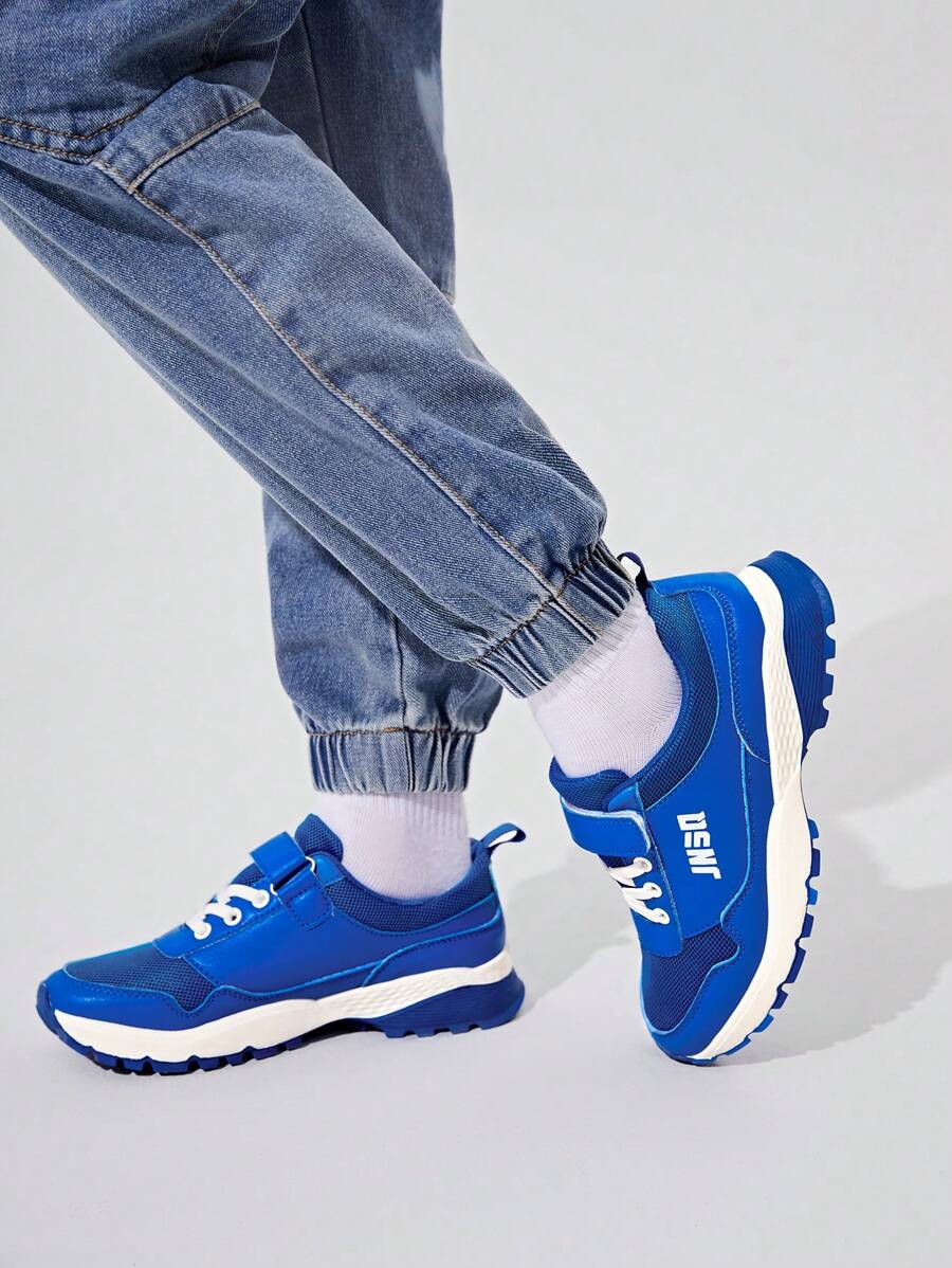 Fashionable, Cool, Comfortable, Color-block Kids' Sports Shoes