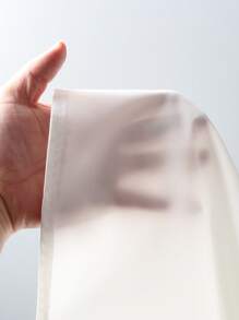 SHEIN Hooded Mechanic Bear Print Pullover Sweatshirt For Young Boys, Spring/Autumn - White - View 8