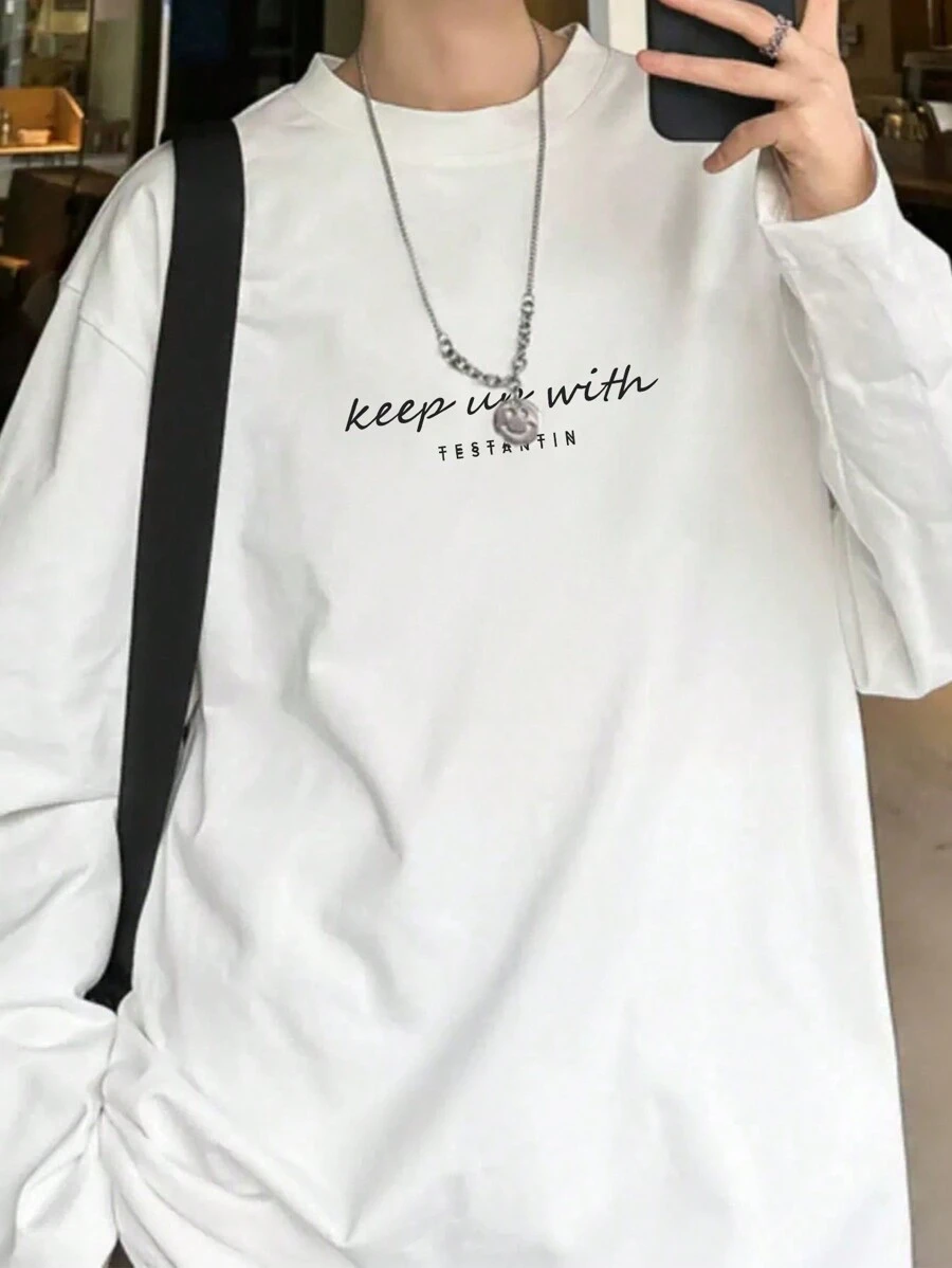 Áo thun Nam - trắng - Xem 1