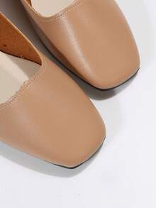 Zapatos planos de mujeres - Café integral - Ver 5