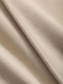 FRIFUL Tie Back Mermaid Dress Without Blouse - Apricot - View 4