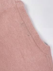 SHEIN Unity 女士毛衣兩件套 - 藕粉色 - 查看 4