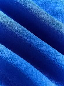 男小童蜘蛛圖案連帽衫 - 藍色 - 查看 4