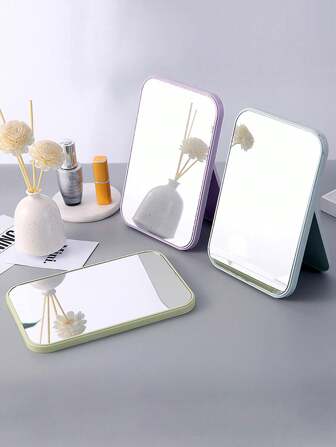 桌面折叠便携化妆镜 学生宿舍桌面小镜 旅行梳妆镜，送给女朋友、妈妈和女士的理想礼物，梳妆镜，客厅家居卧室浴室家居装饰，旅行用品，婚礼，派对，生日，送给男士、父母、挚友、老师的礼物，新年礼物，配饰，趣味礼物，化妆品，便宜，房间装饰，梳妆台，旅行，卧室，化妆配件，镜子，梳妆镜，便宜，圣诞礼物，化妆品，化妆工具，便宜货，礼物，女士礼物，圣诞礼物