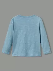 SHEIN Leap Crew Giải trí Dệt kim Chàng trai trẻ Thoải mái 1/4 Dây kéo Màu thuần Áo thun , 3pcs Đóng gói , Một Nút Áo sơ mi - Đen và trắng - Xem 10