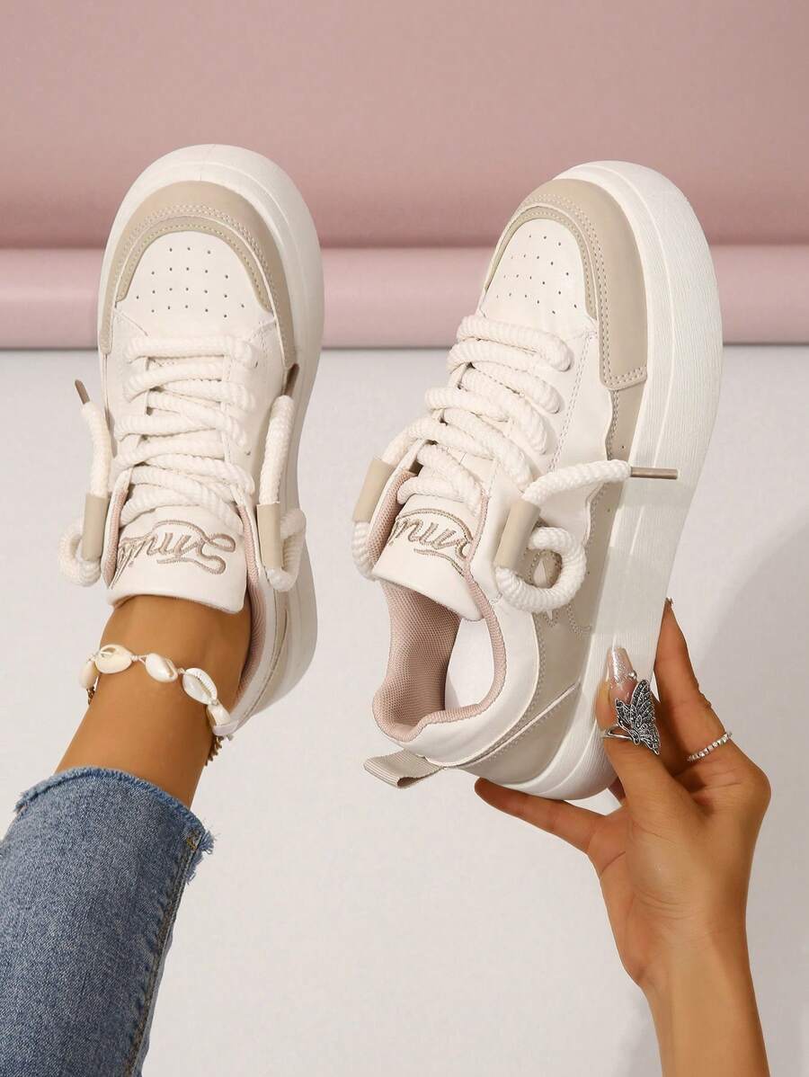Fall/Winter Fashionable Colorblock Sneakers