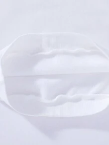 Young Girl Solid Thermal Lined Sweatshirt - White - View 6