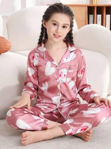 Pijamas Niñas (8-12) - Rosa - Ver 1