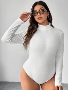 SHEIN EZwear 大碼塑身衣 - 白色 - 查看 6