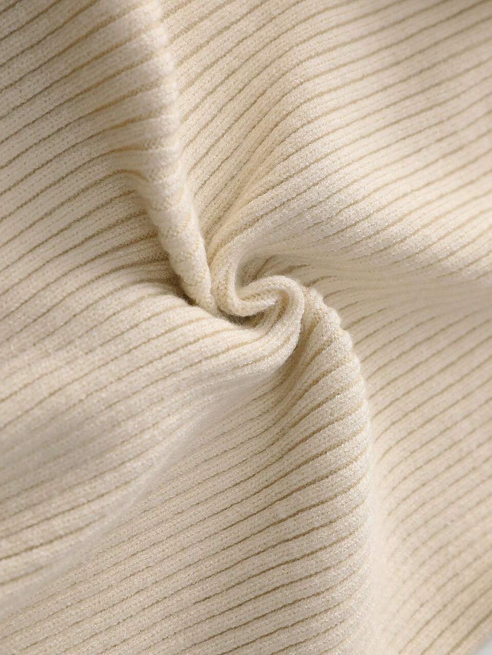 Cut Out Button Front Ribbed Knit Cardigan