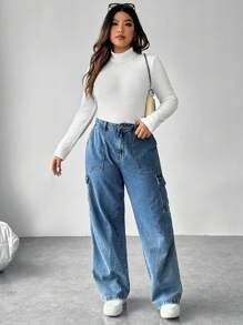 SHEIN EZwear 大碼塑身衣 - 白色 - 查看 7